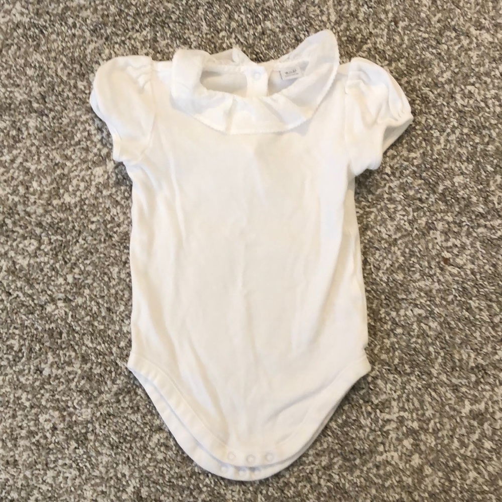 Ruffle Collar Bodysuit